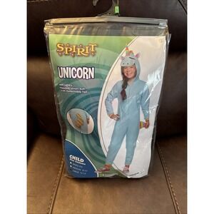 Spirit Halloween  Unicorn Costume Kids Halloween - Worn‎ ONCE!